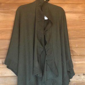NWT! Knit Shawl Ruana